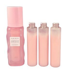 4pc Glow Recipe Watermelon Pink Juice Moisturizer & 3x Refill Set 50ml New